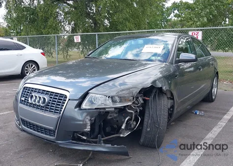 2007 Audi A6 3.2 из США, поврежденный, VIN WAUEH74F67N106825